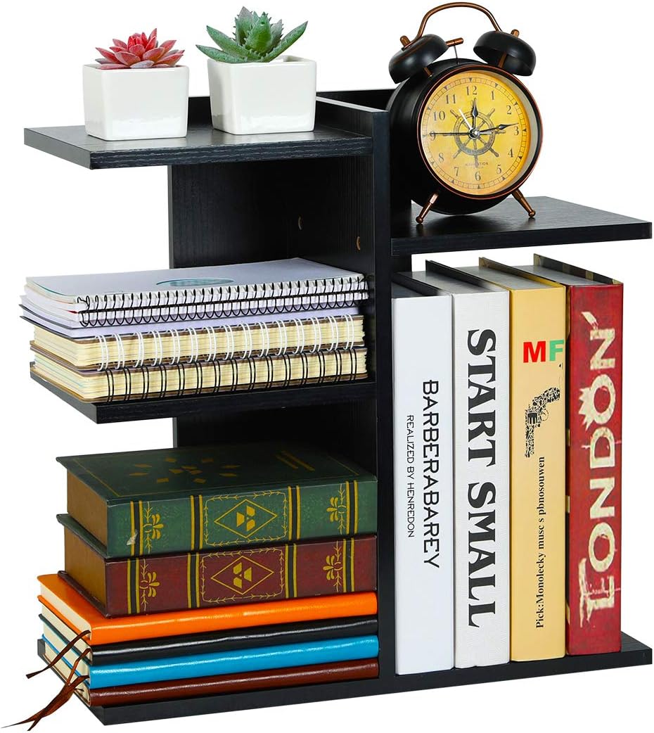 PAG Wood Desktop Shelf Small Bookshelf Desk