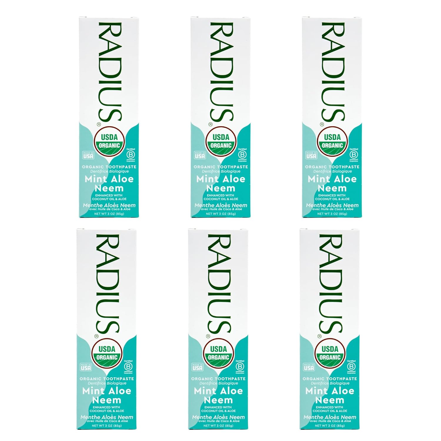Radius Organic Coconut Toothpaste