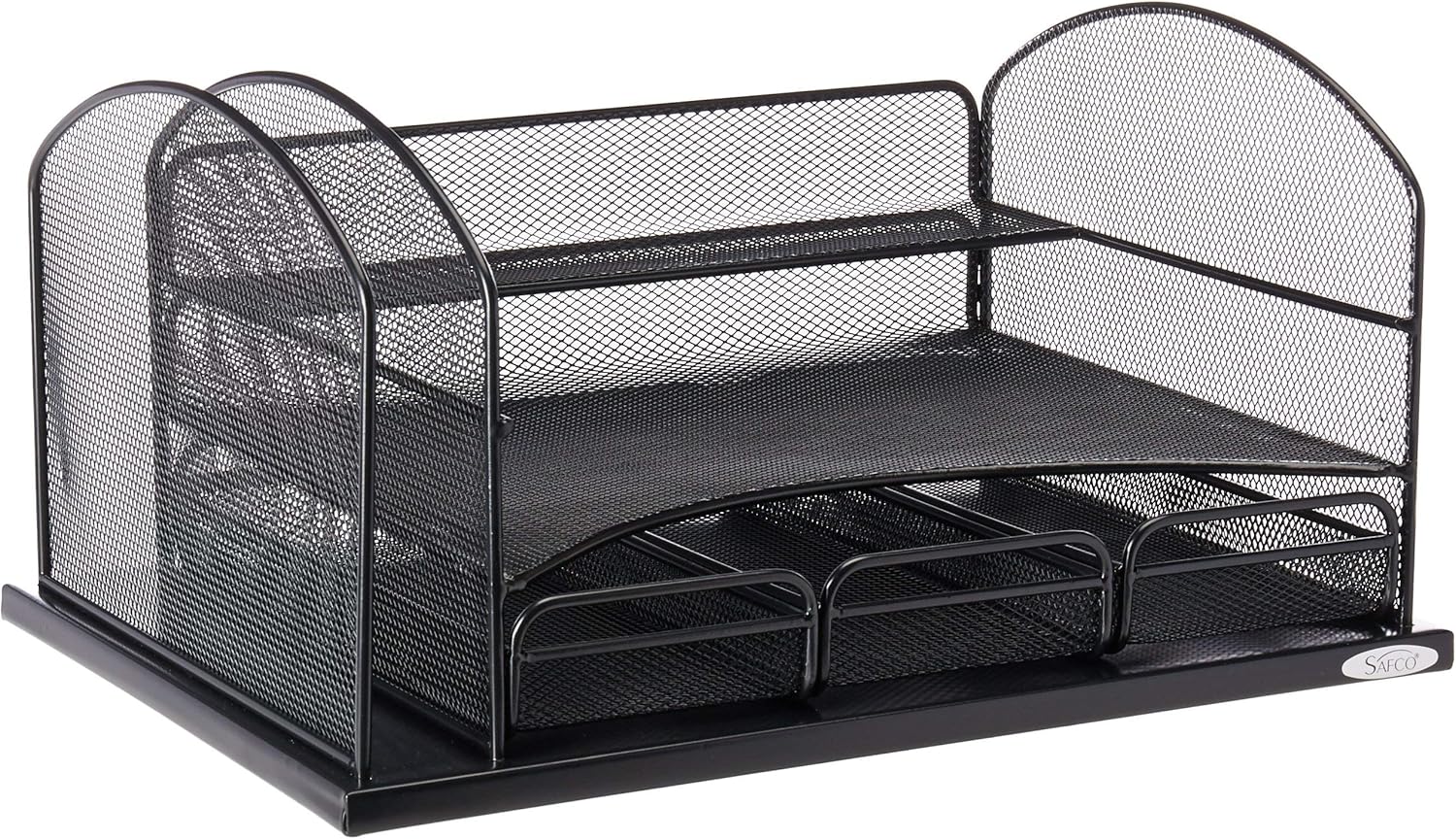 Safco Products Onyx Mesh Desktop Organizer
