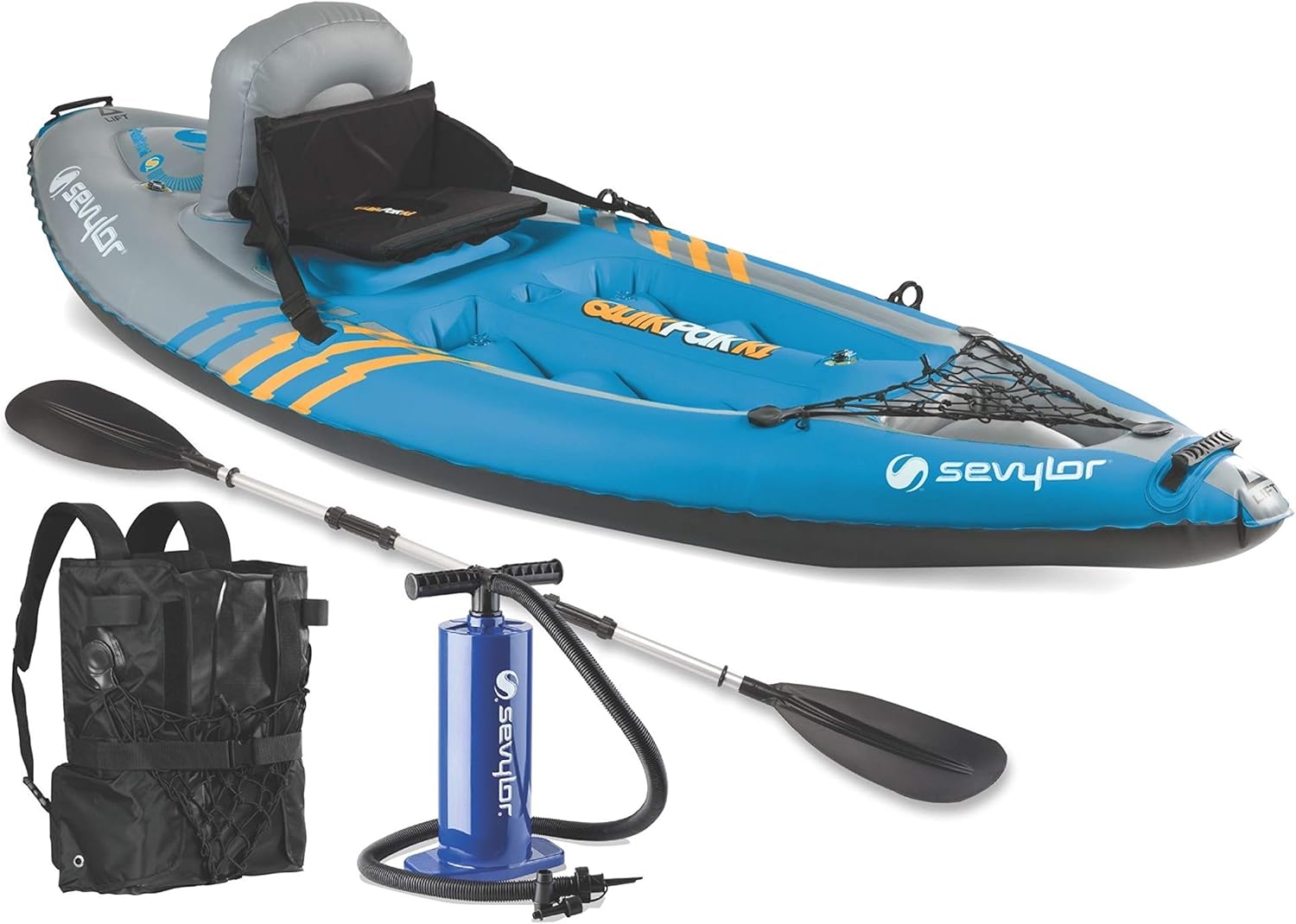 Sevylor Quikpak K1 1-Person Inflatable Kayak