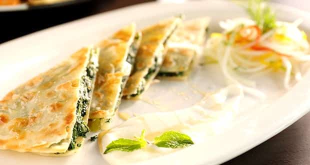 Spinach and Feta Crêpes