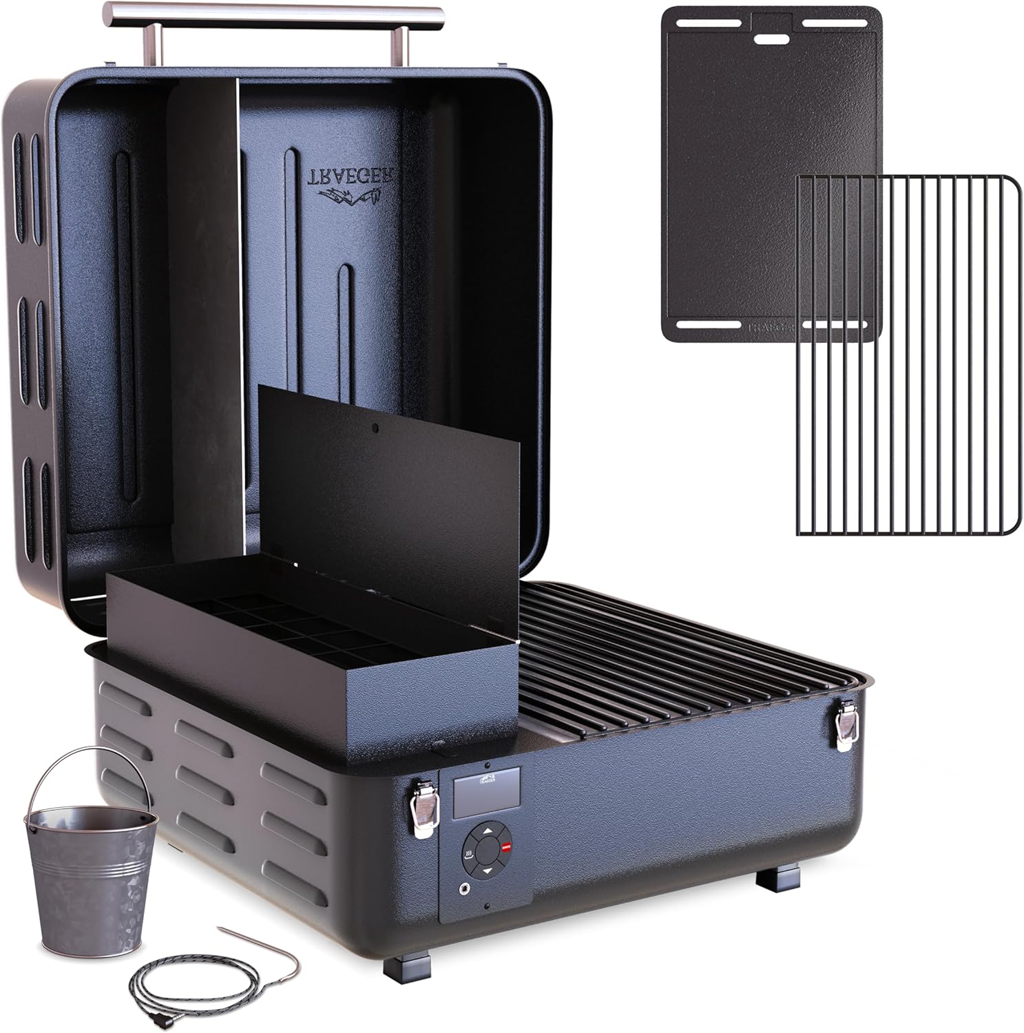 Traeger Grills TFT18KLD Ranger, Portable Wood Pellet Grill and Smoker