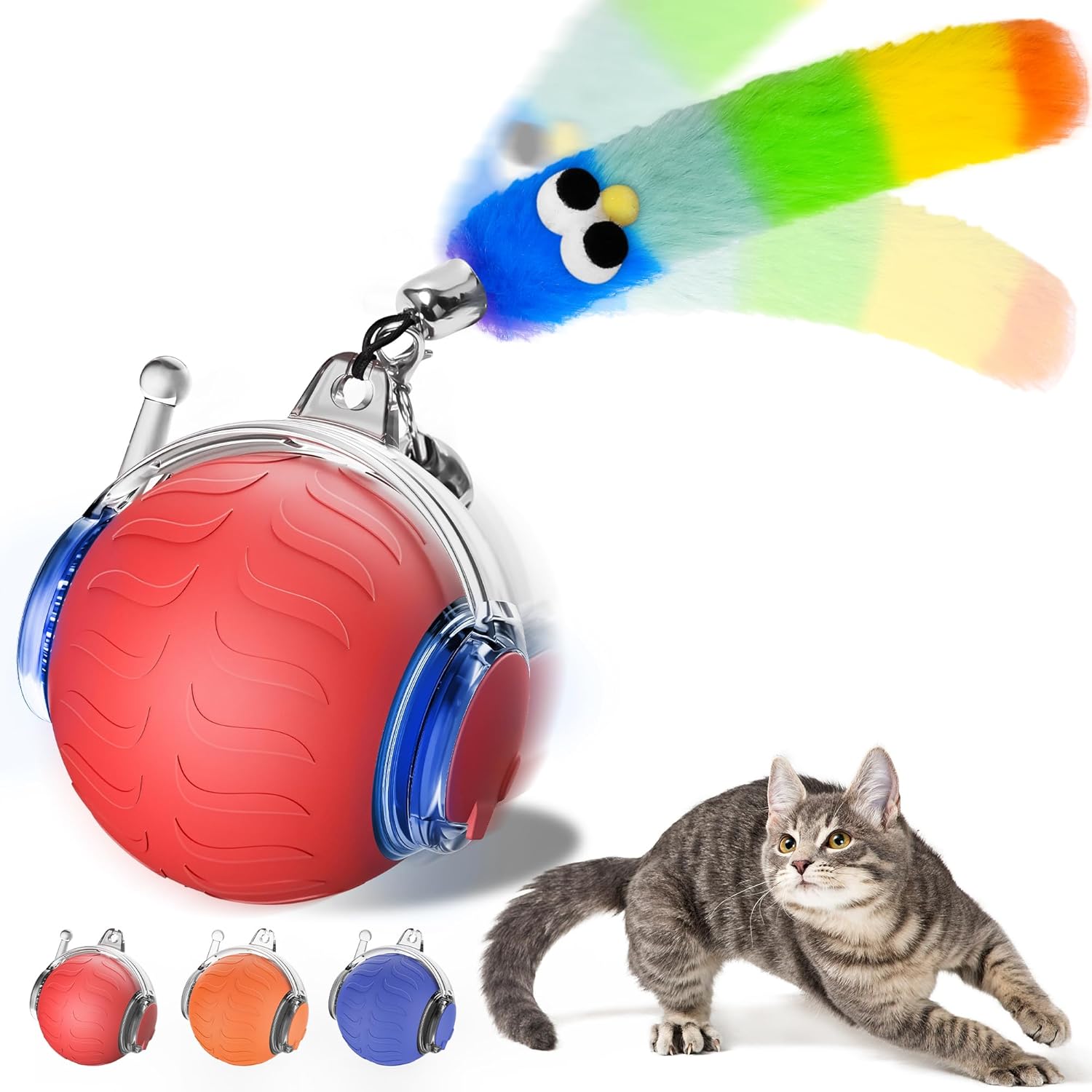 UPSKY Interactive Cat Toy Ball