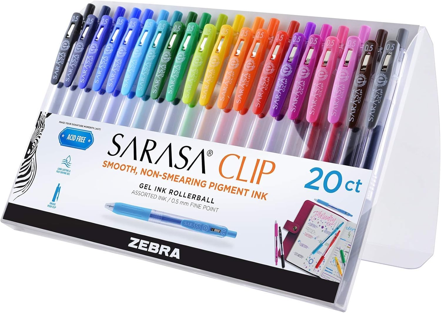 Zebra Sarasa Clip Gel Pen