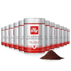 illy Ground Coffee Moka 