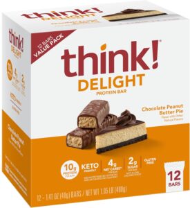 think! Chocolate Peanut Butter Pie Delight Protein Bar