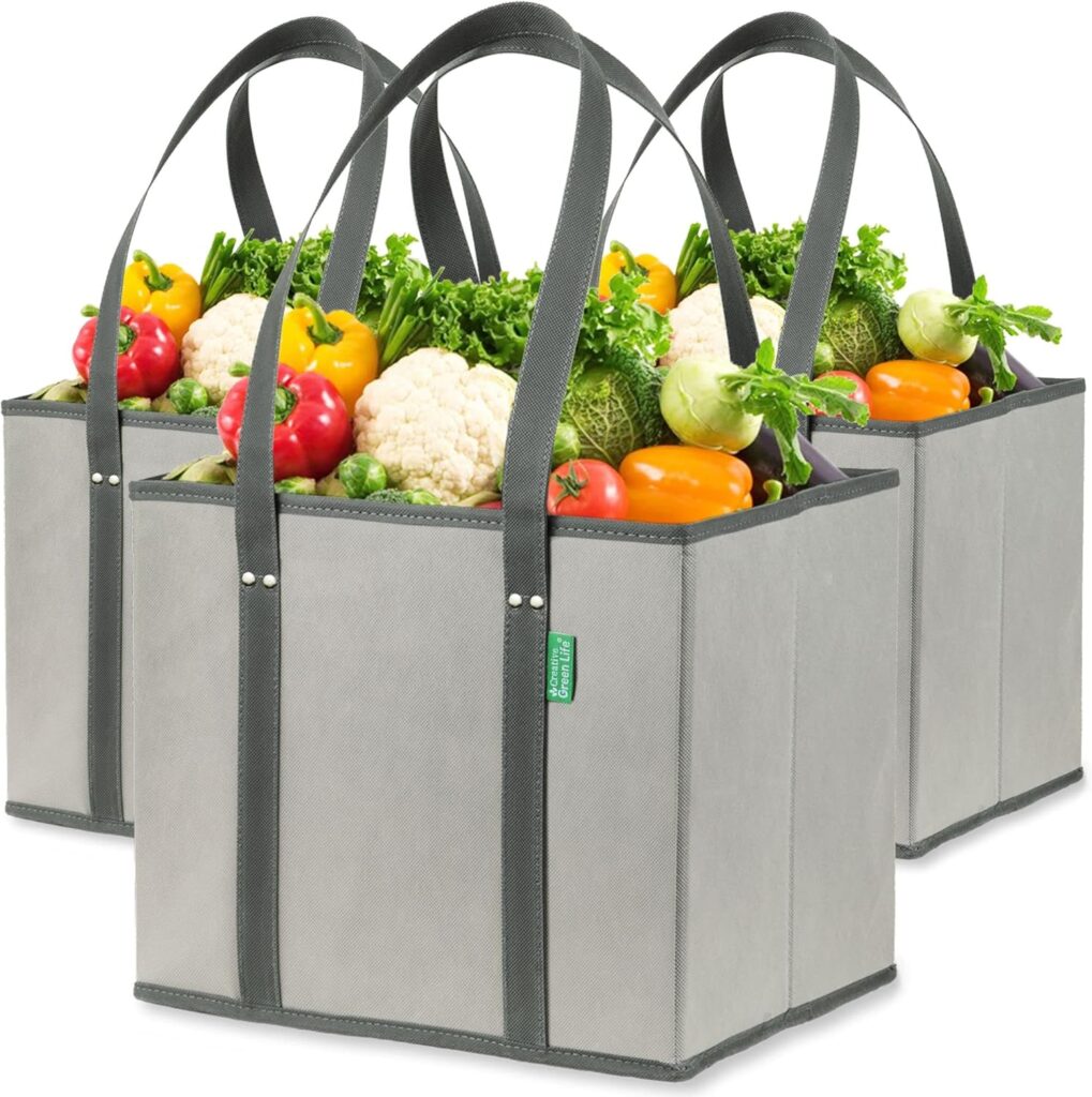 Creative Green Life Reusable Grocery Bags (3 Pack)