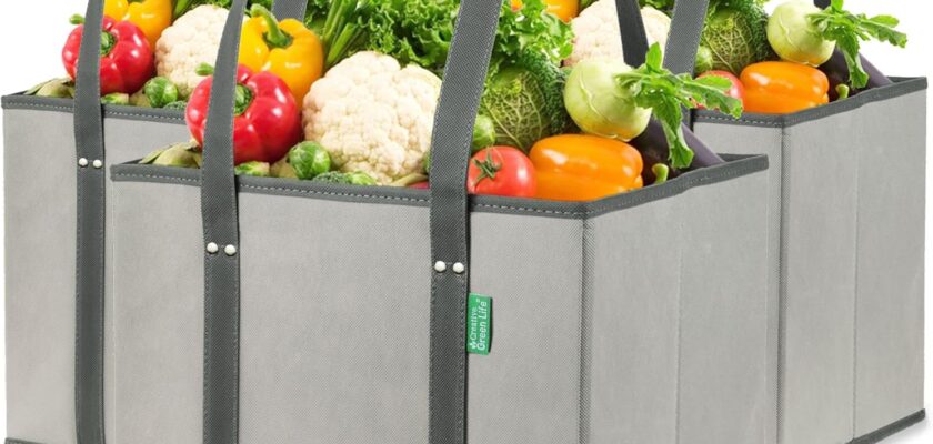 Creative Green Life Reusable Grocery Bags (3 Pack)