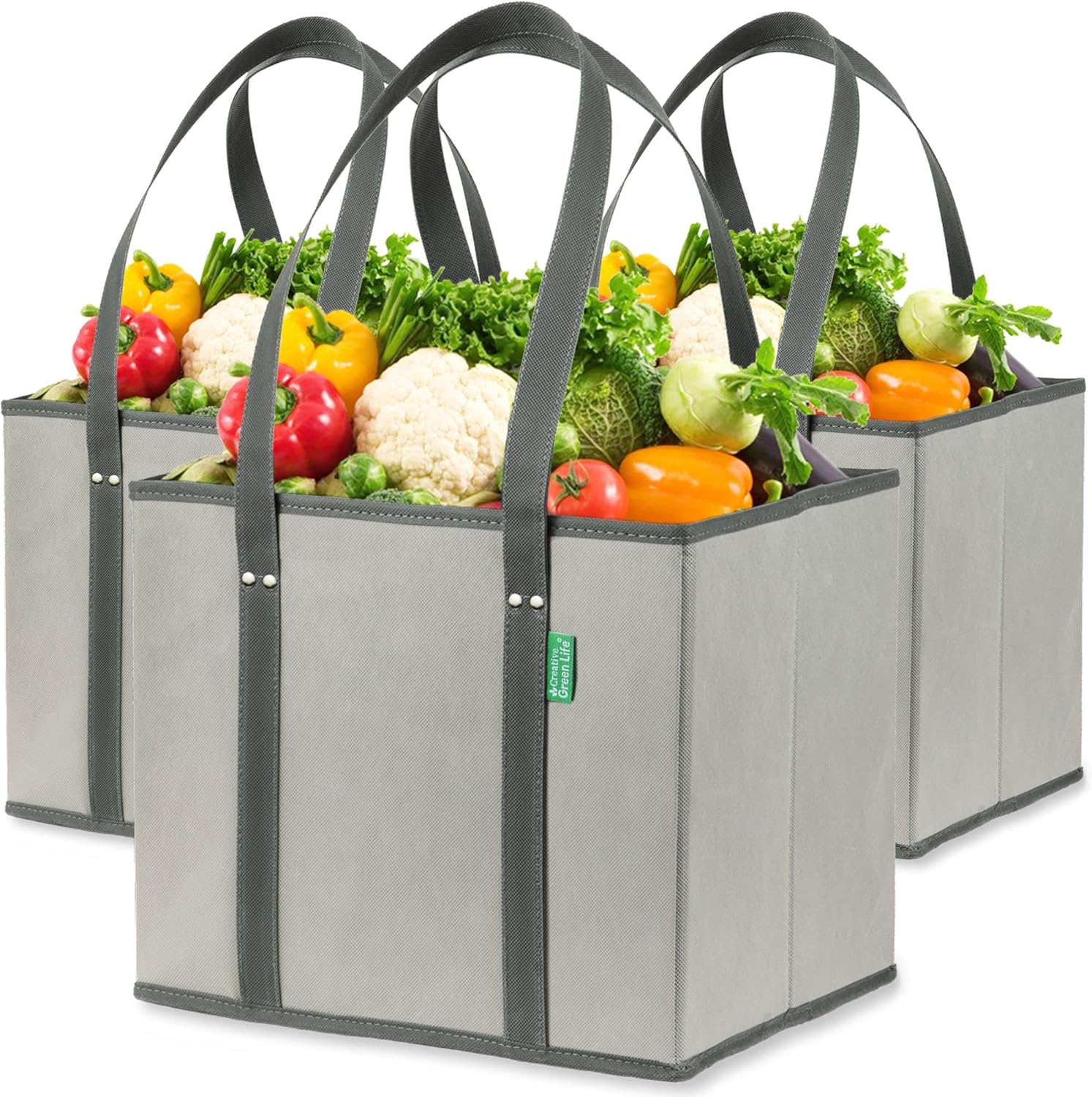 Creative Green Life Reusable Grocery Bags (3 Pack)