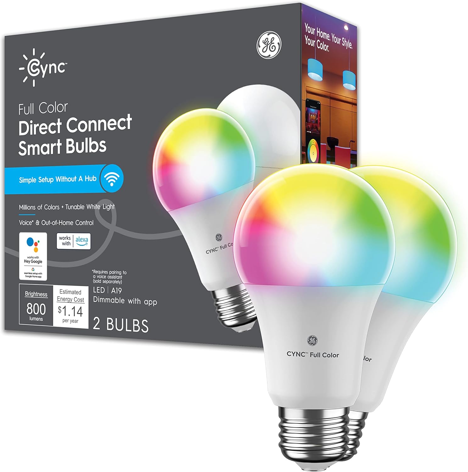 GE CYNC Smart LED Light Bulb