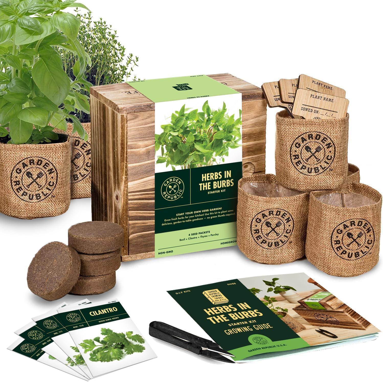 Garden Republic Indoor Herb Garden Kit