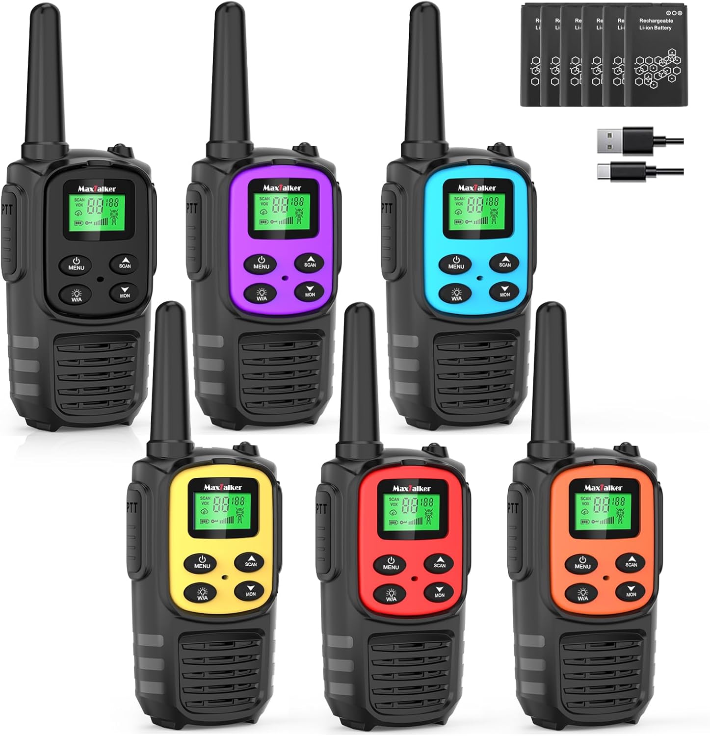MaxTalker Walkie Talkies Long Range for