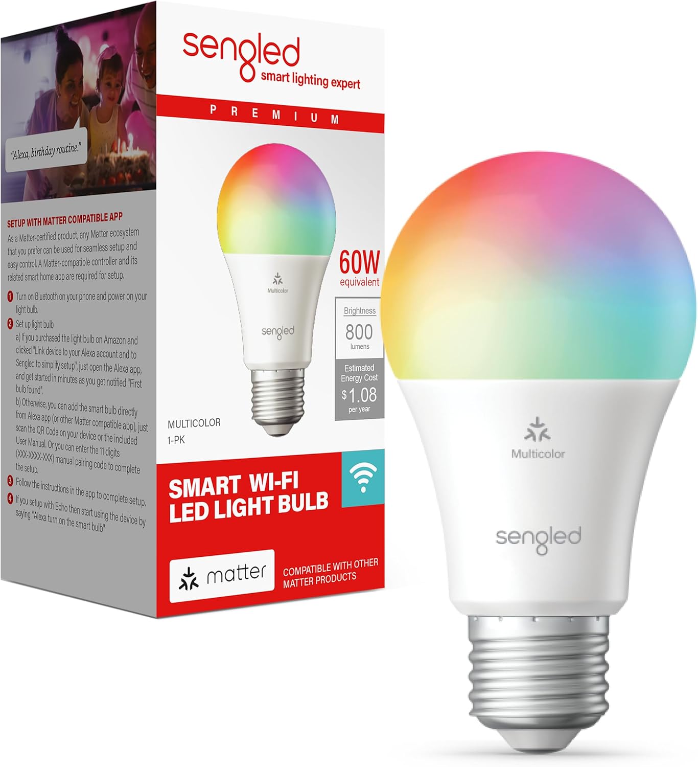Sengled Smart Wi-Fi LED Bulb