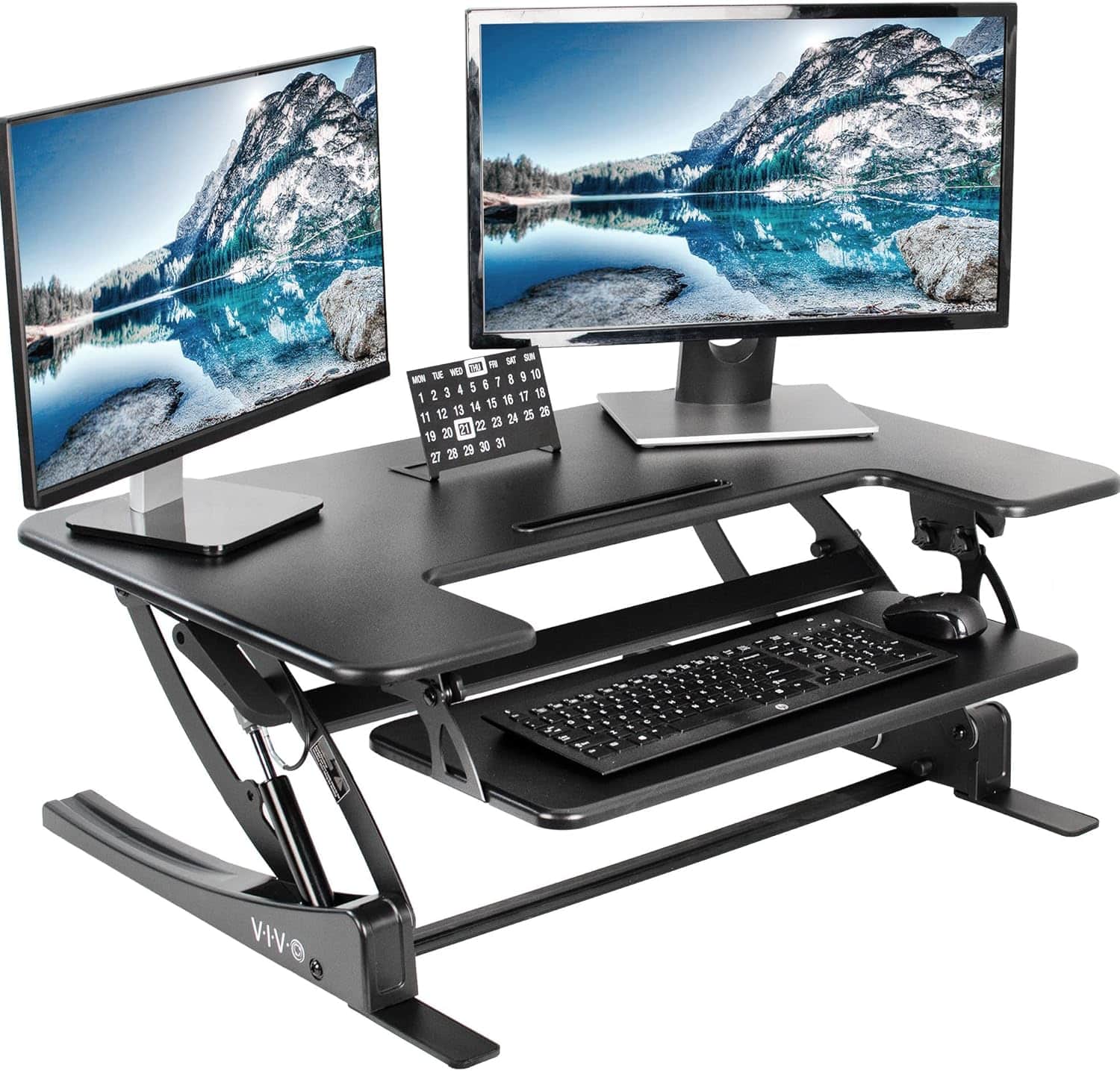 VIVO Height Adjustable Standing Desk Converter