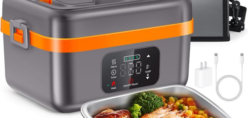 Warmio Cordless Electric Lunch Box