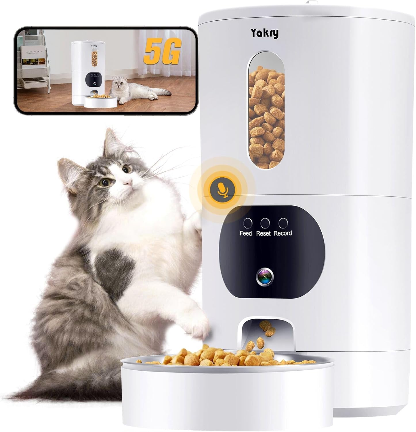 Yakry Automatic Pet Feeder