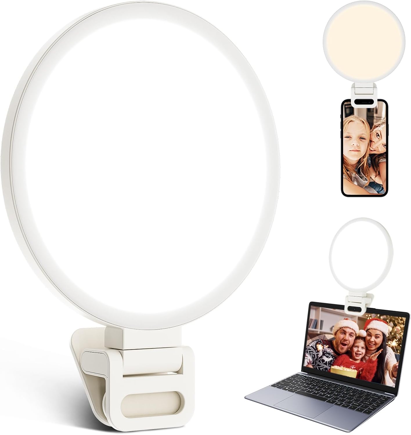 ACMEZING Clip-On Ring Light