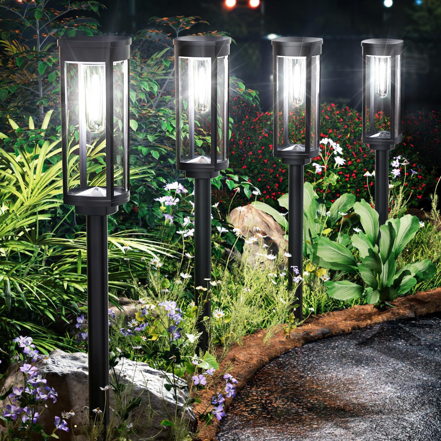 Alfiot Solar Pathway Lights