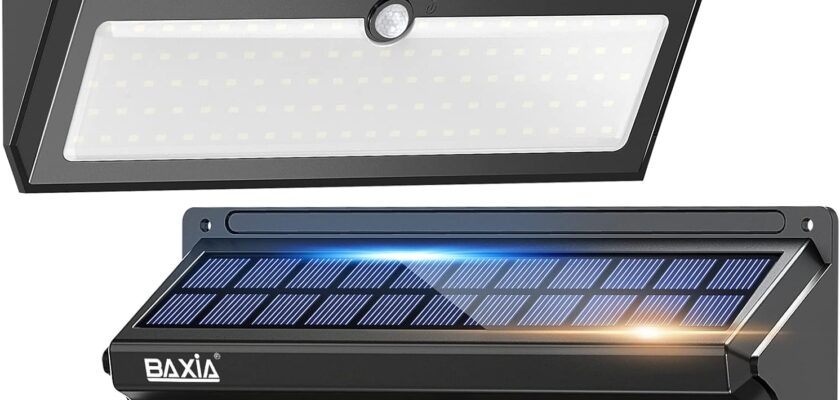 BAXIA TECHNOLOGY Solar Motion Sensor Lights