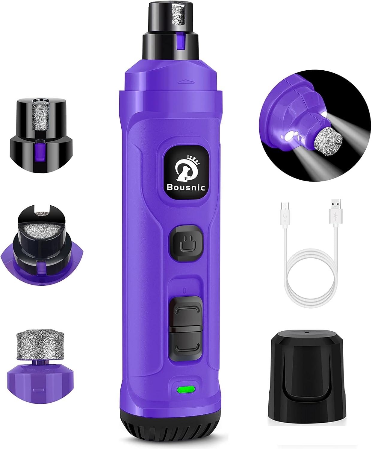 BOUSNIC Dog Nail Grinder