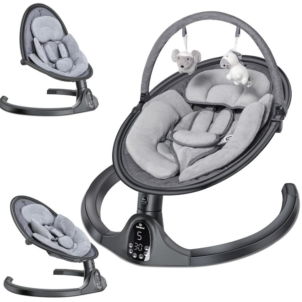 BabyBond Bluetooth Infant Swing