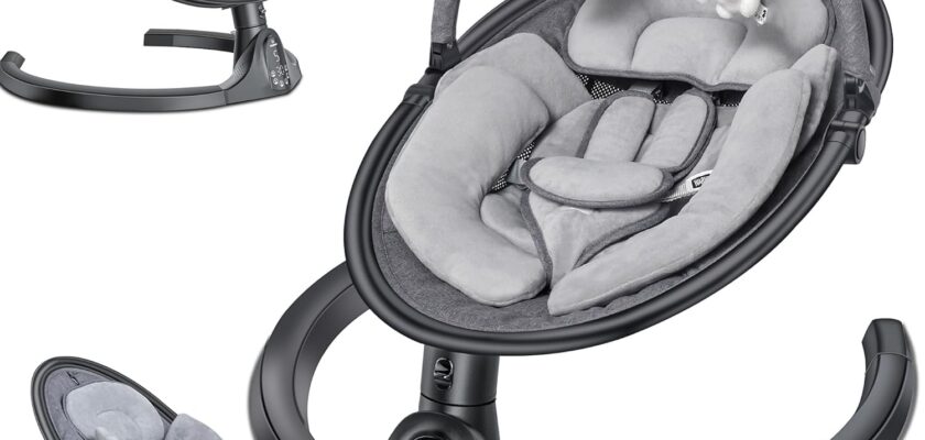 BabyBond Bluetooth Infant Swing