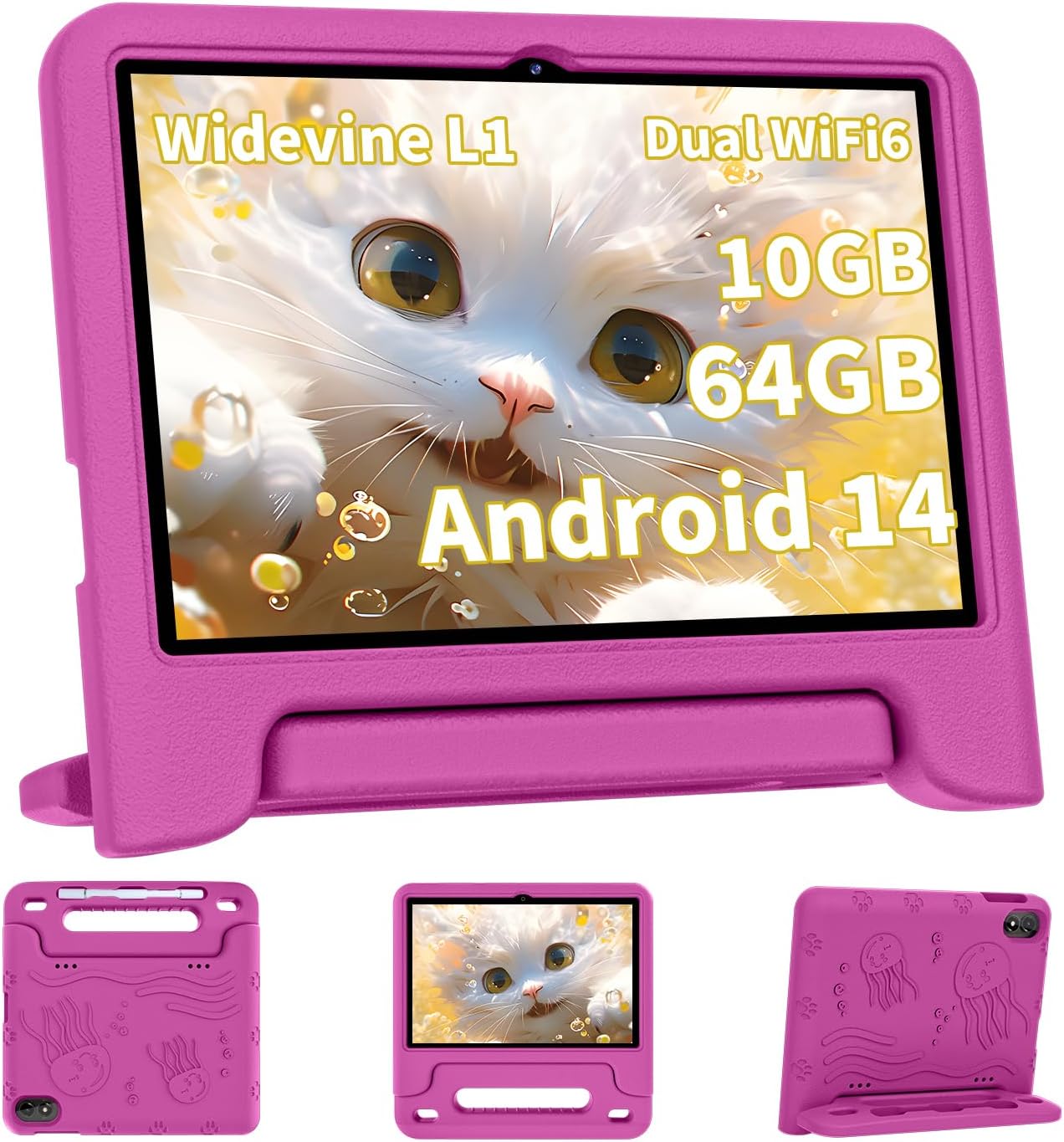 COLORROOM 2025 Upgraded Android 14 Tablet