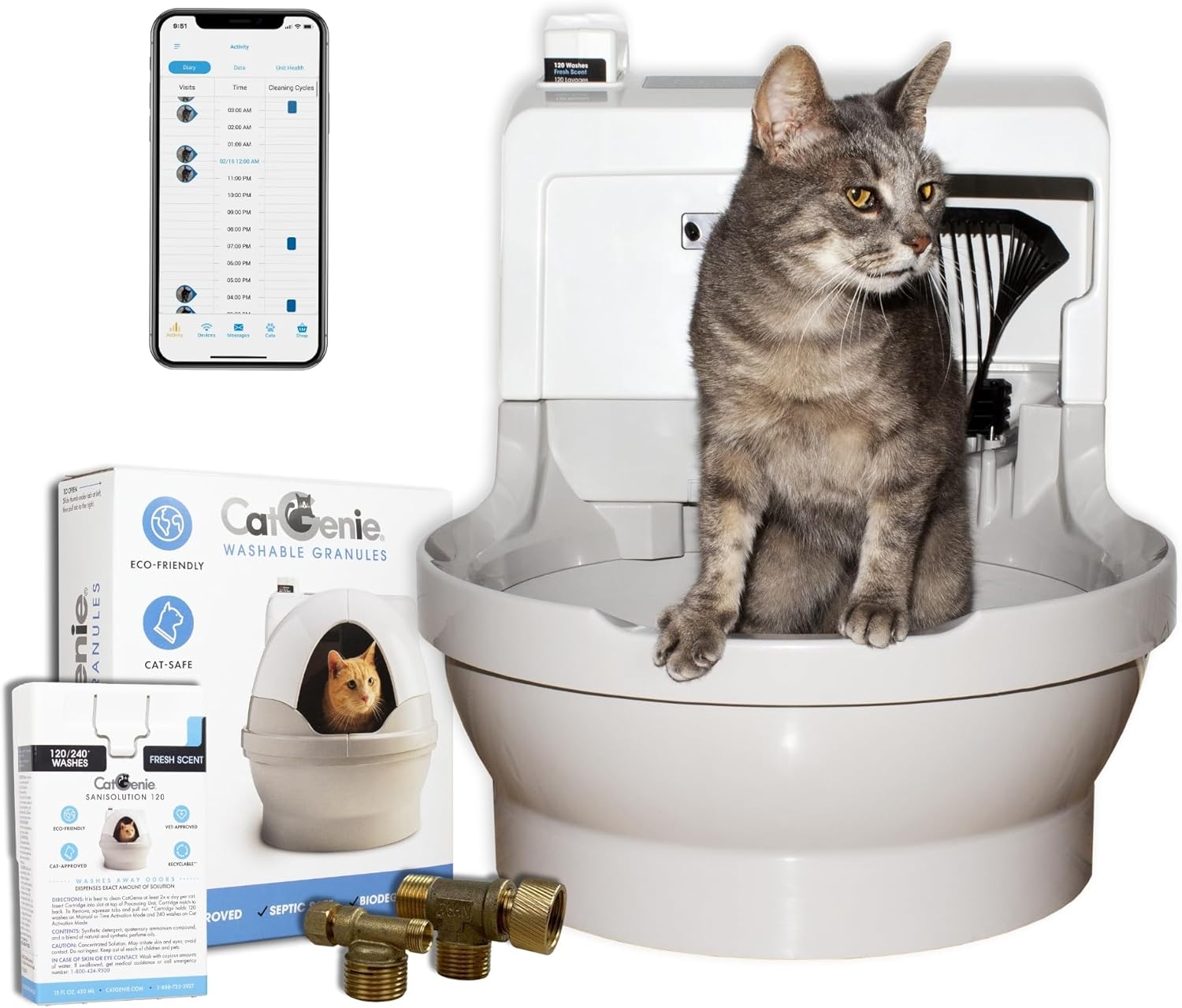 CatGenie A.I. Self-Washing Cat Box