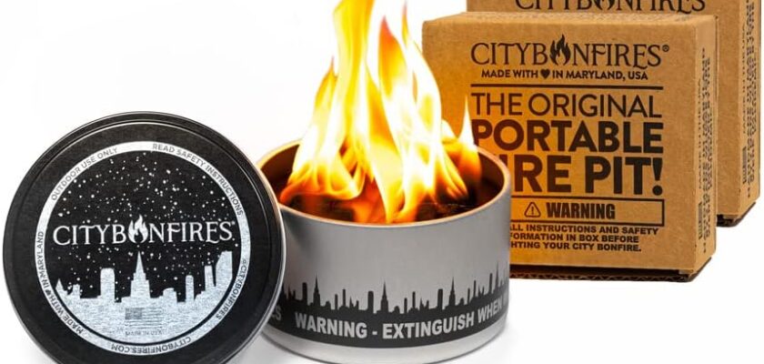 City Bonfires Portable Fire Pit