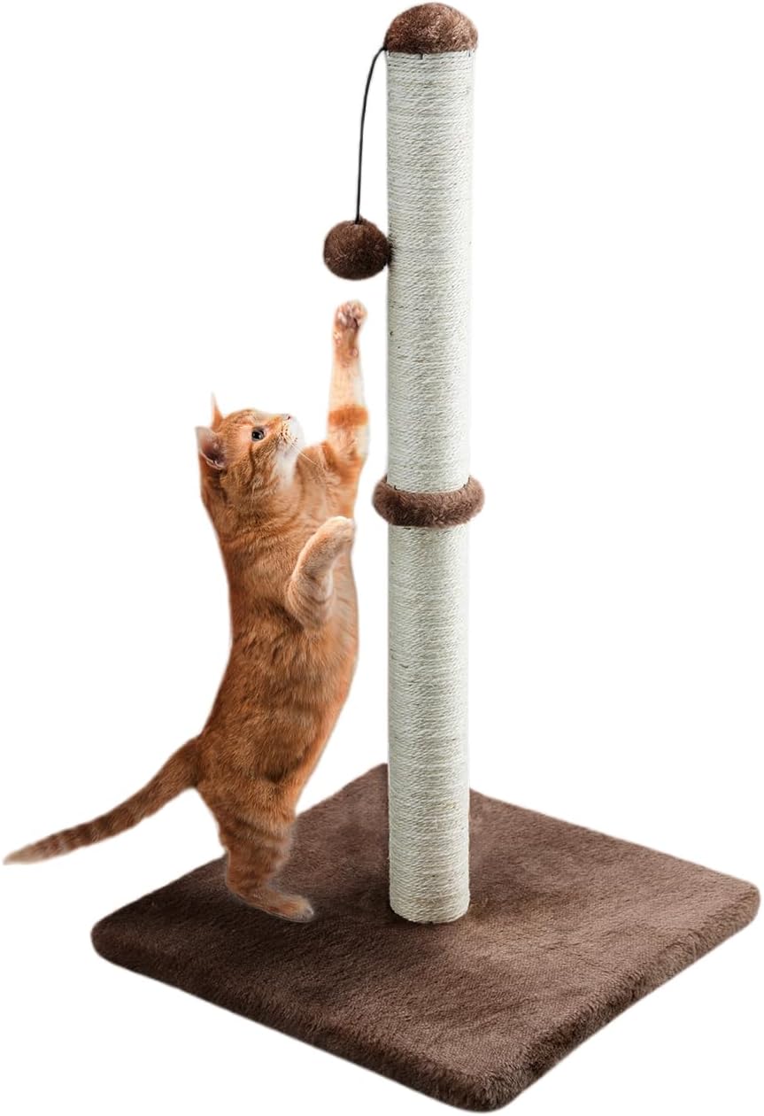 Dimaka 34-Inch Tall Cat Scratching Post