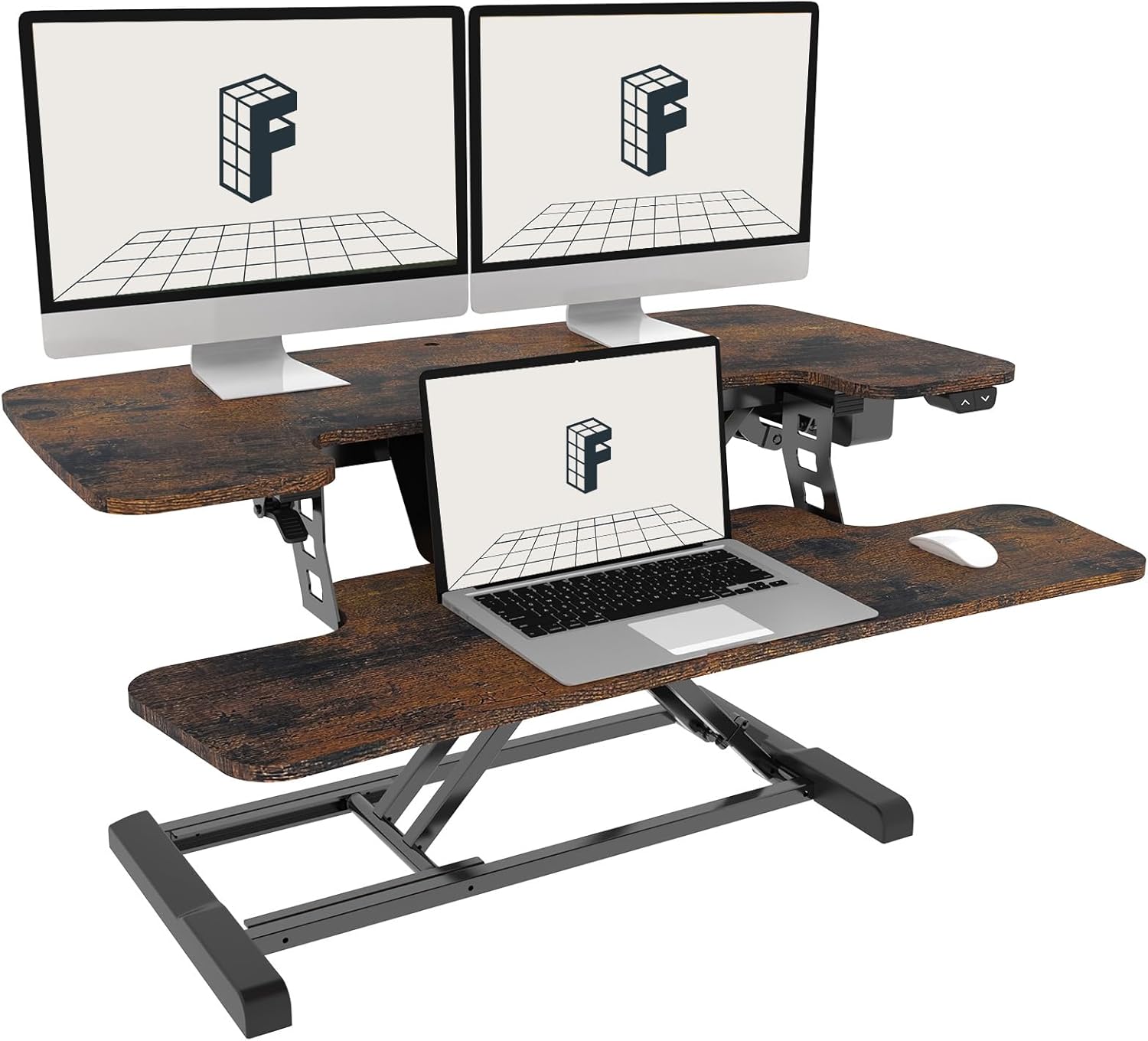 FLEXISPOT Electric Standing Desk Converter