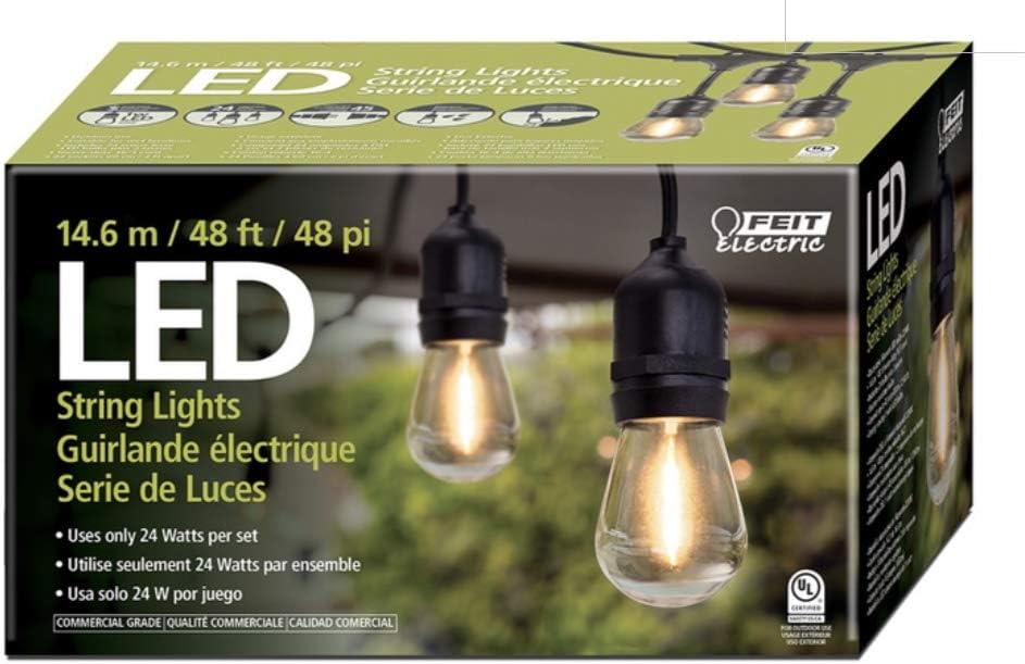 Feit Electric 48ft LED String Lights
