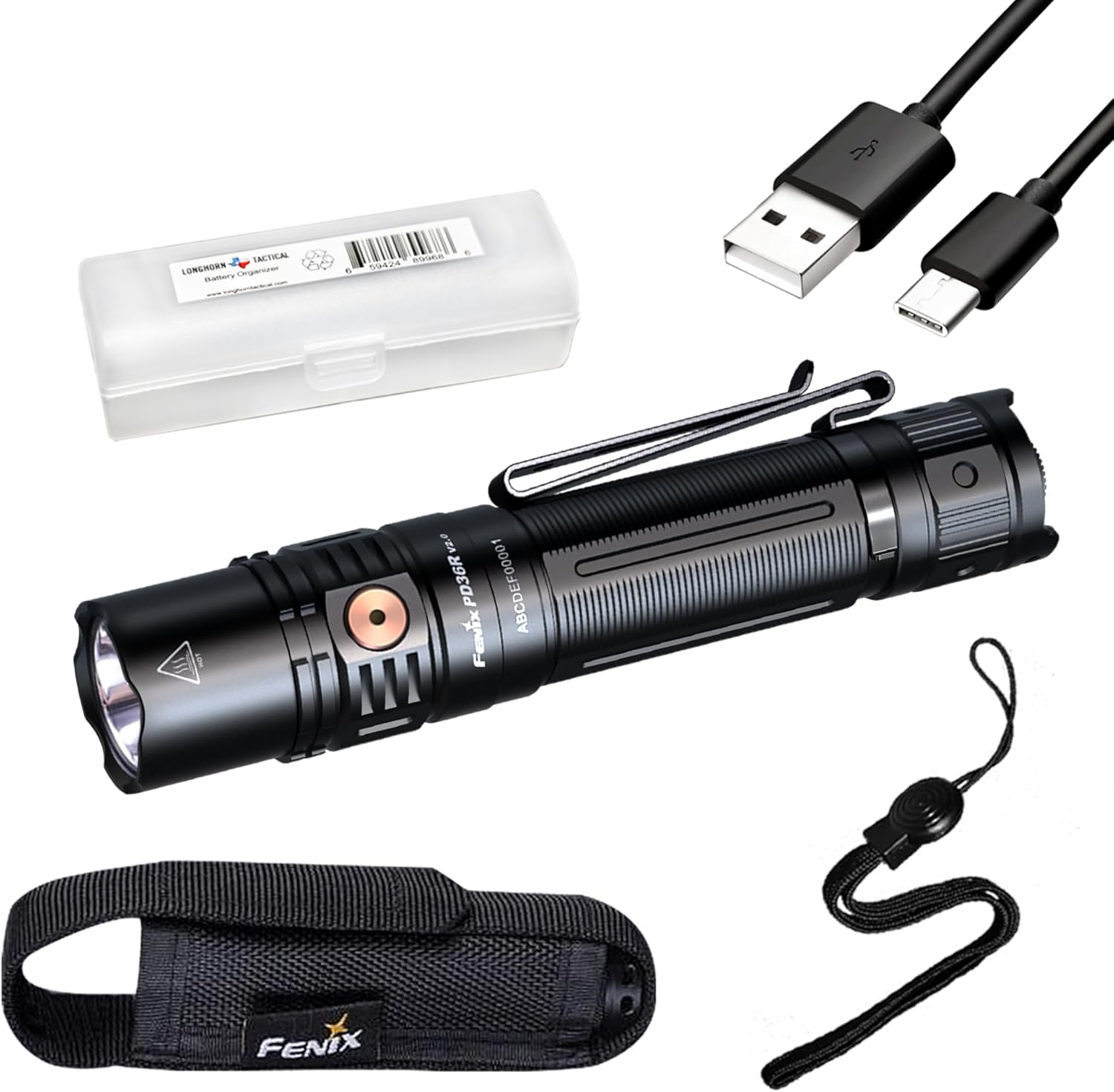 Fenix PD36R Rechargeable Flashlight