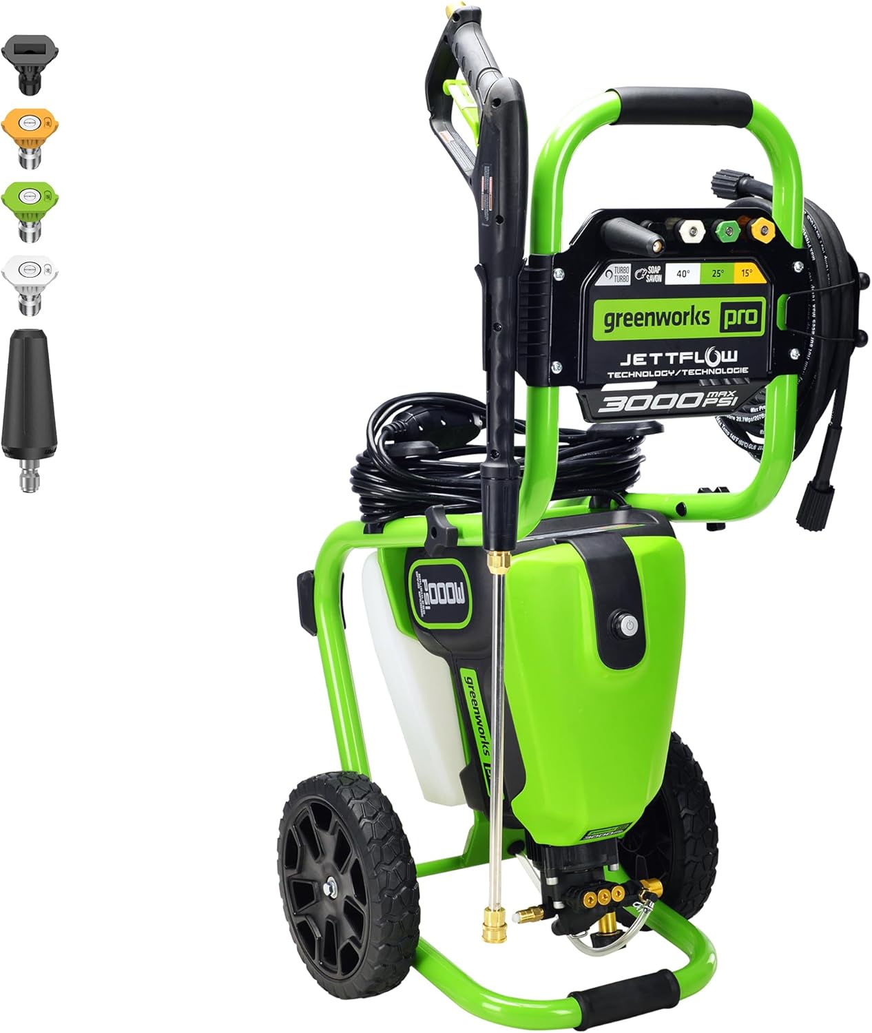 Greenworks 3000 PSI Brushless Electric Pressure Washer