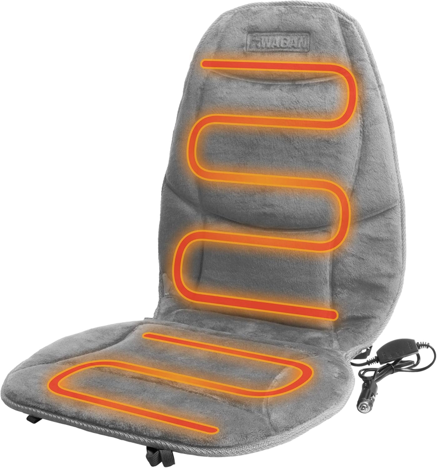 HealthMate IN9438-2 Velour 12V Winter Seat Cushion
