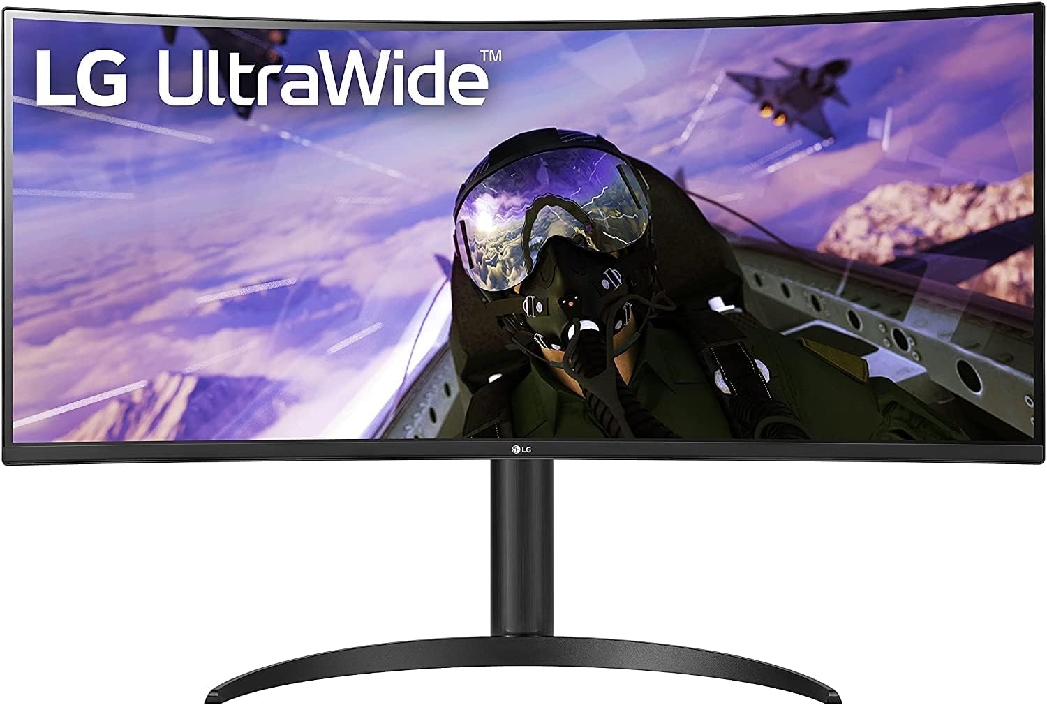 LG 34WP65C-B 34” UltraWide Curved Monitor