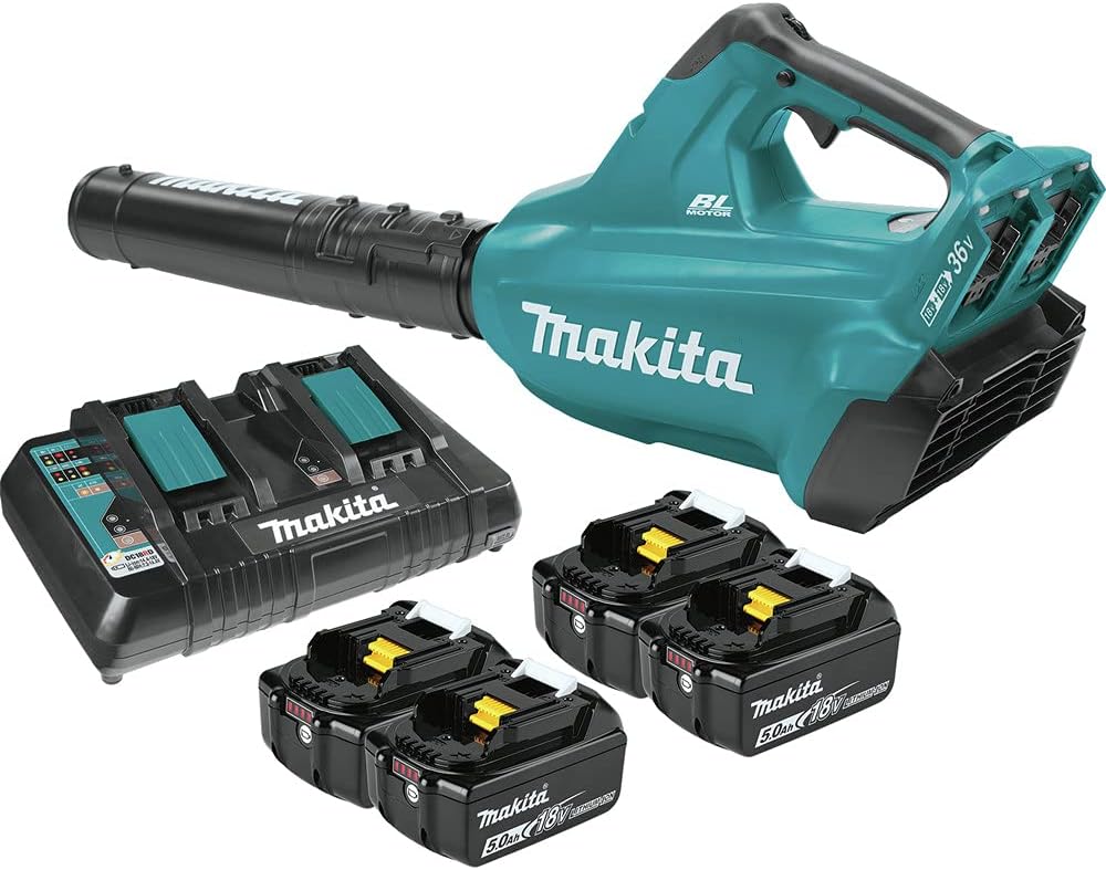 Makita XBU02PT1 36V (18V X2) LXT Cordless Leaf Blower Kit