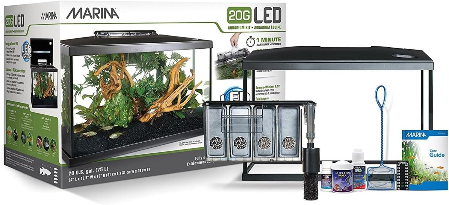 Marina LED Aquarium Kit – 20 Gallon