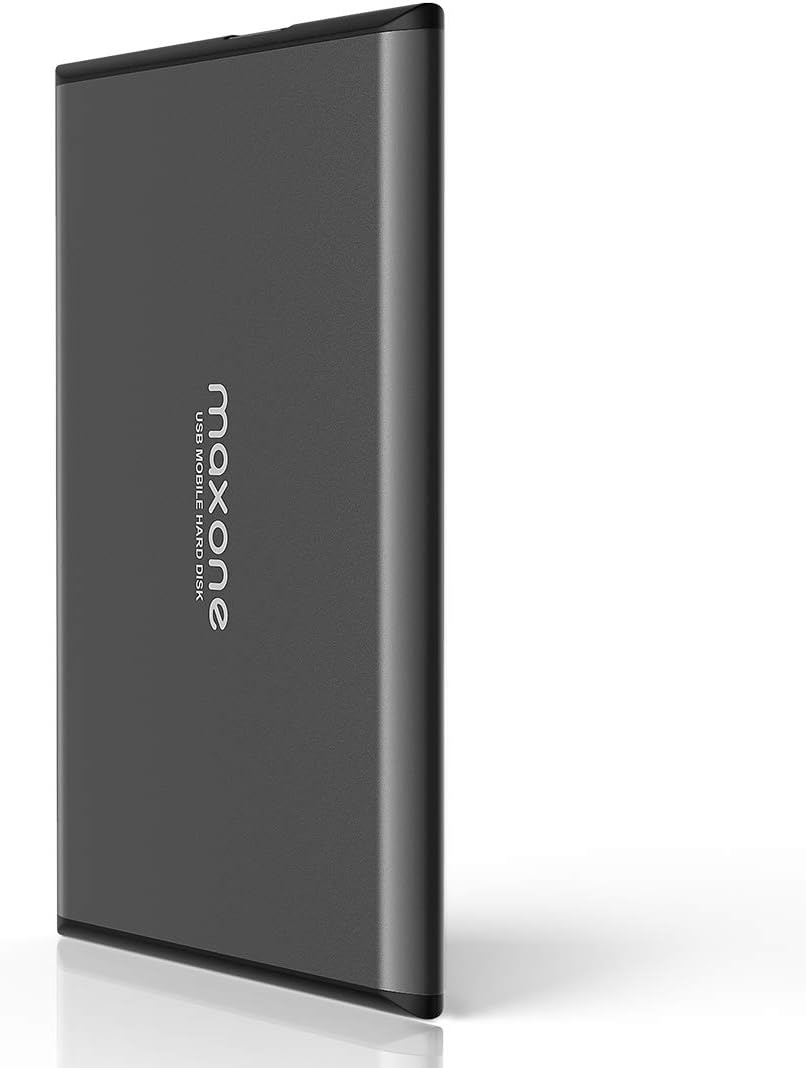 Maxone Ultra Slim Portable External Hard Drive