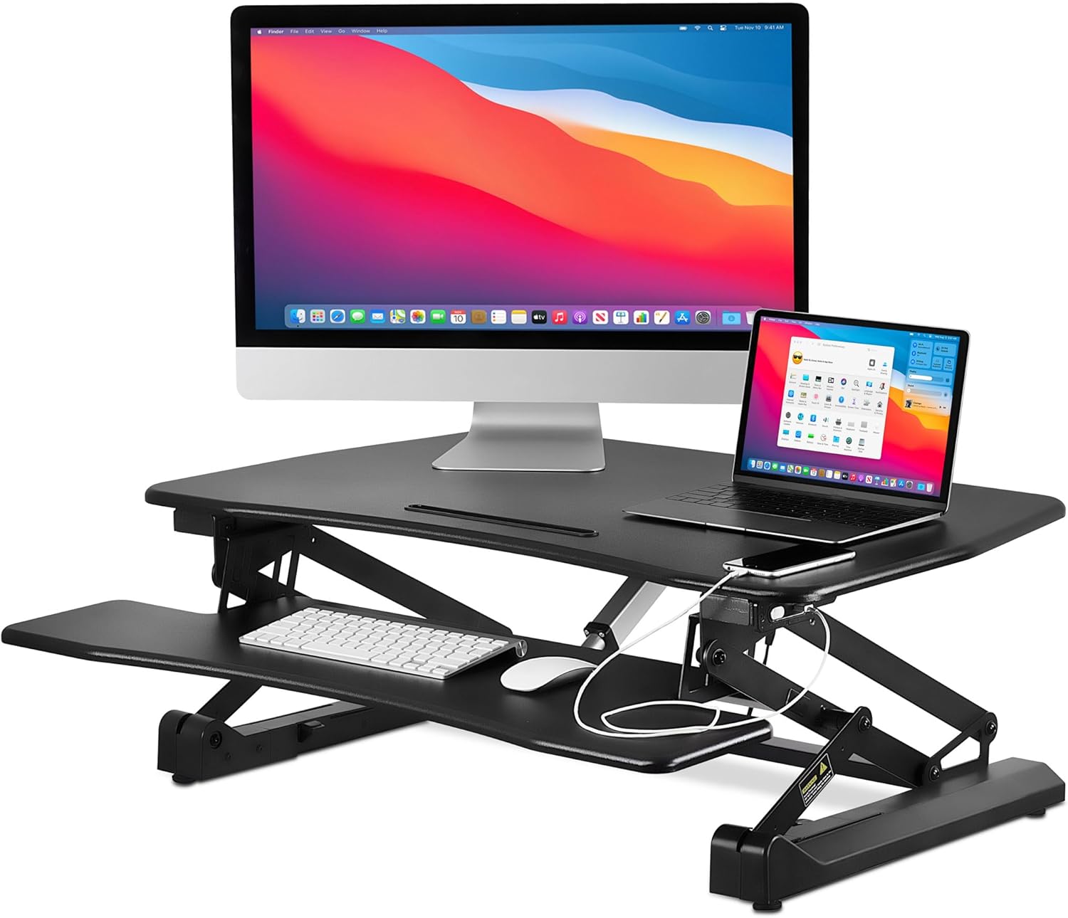 Mount-It! Electric Standing Desk Converter