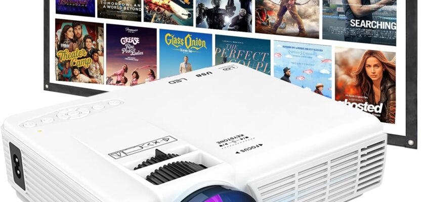 PANSEBA Projector with Two-way Bluetooth
