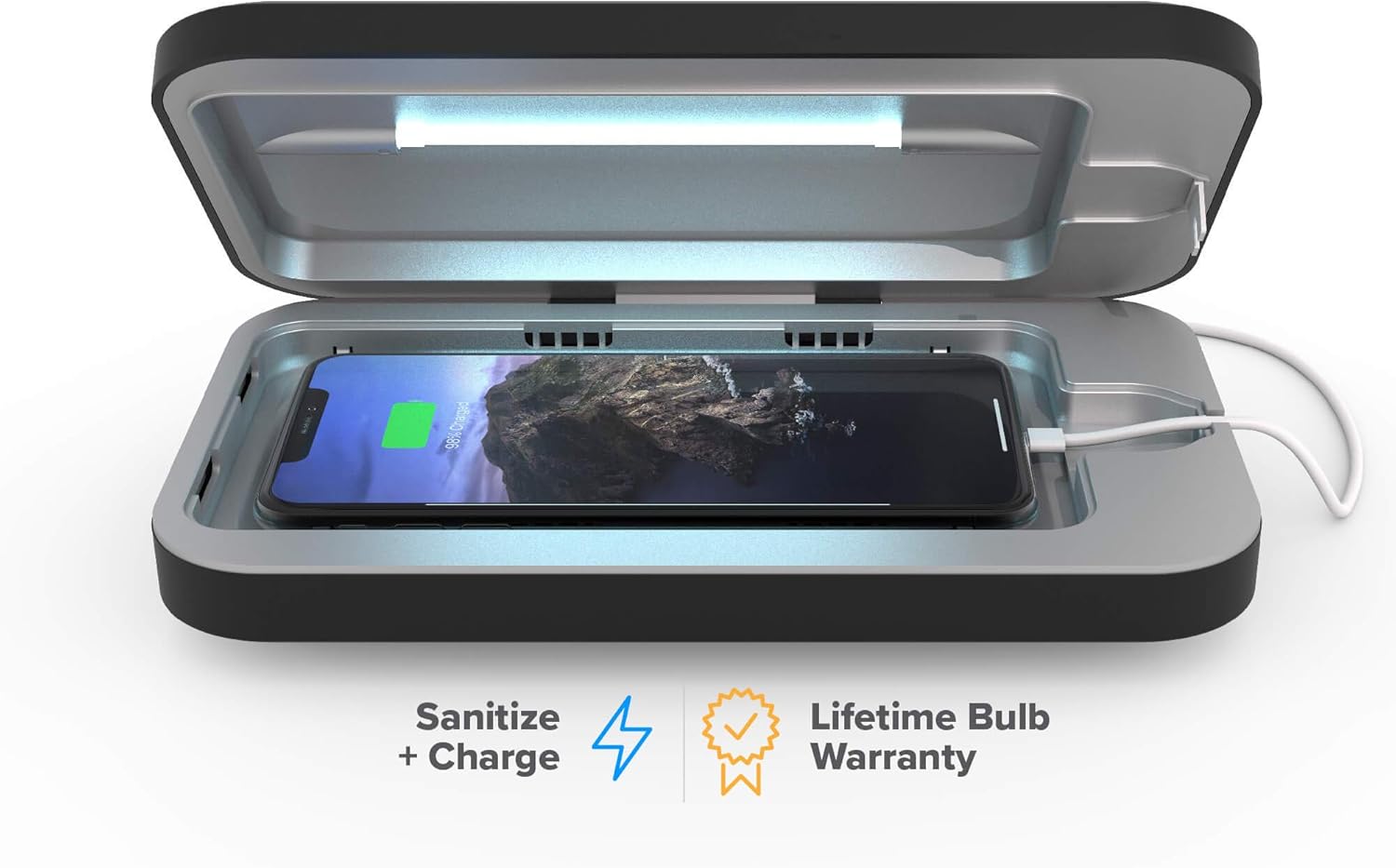 PhoneSoap 3 UV Phone Sanitizer and Charger