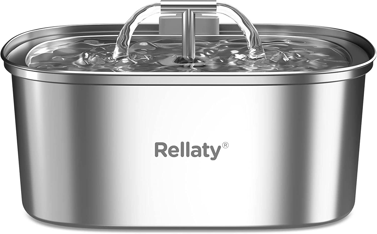 Rellaty Stainless Steel Cat Fountain