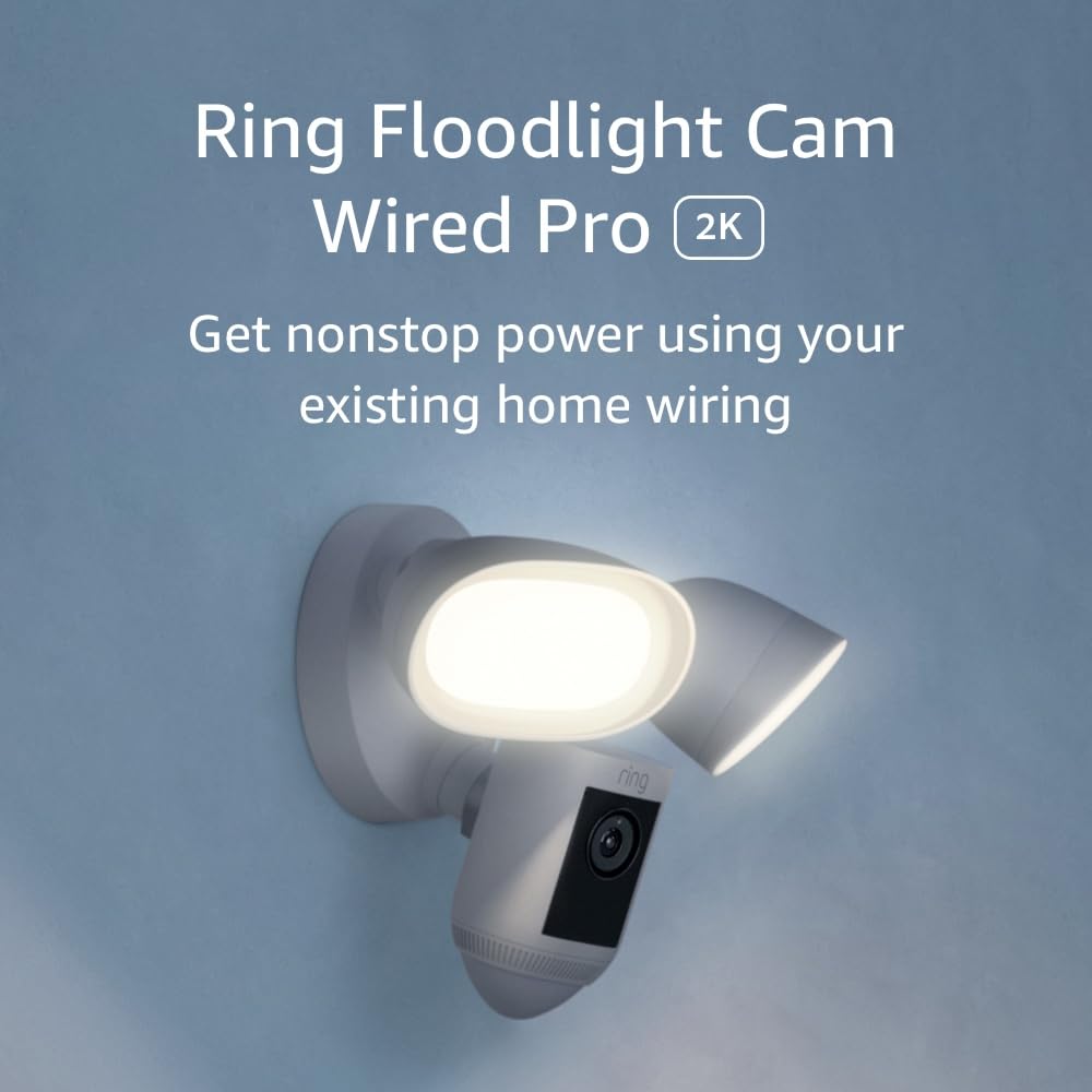 Ring Floodlight Cam Wired Pro