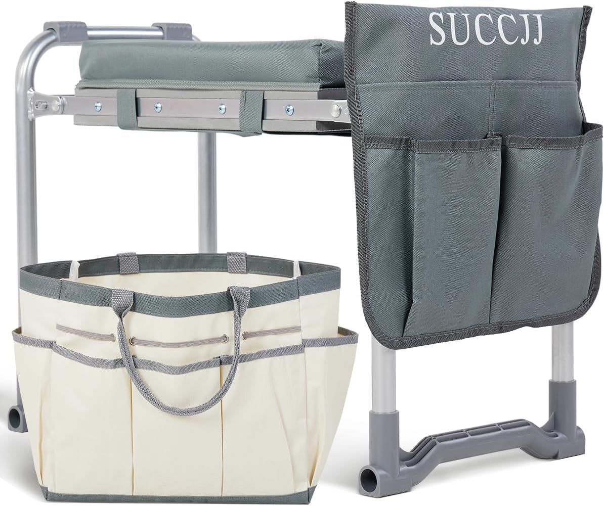 SUCCJJ Garden Kneeler and Seat Heavy Duty