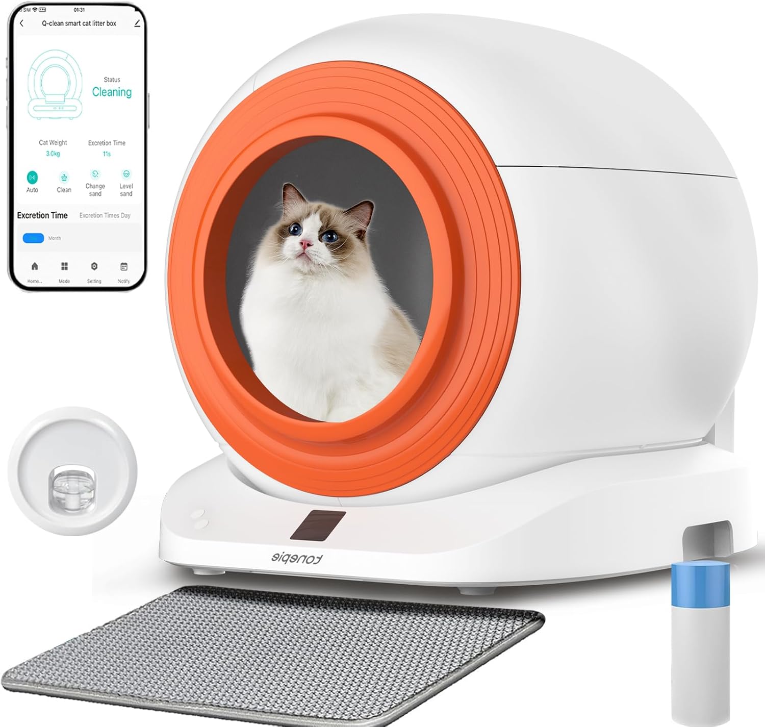 Self-Cleaning Litter Box
