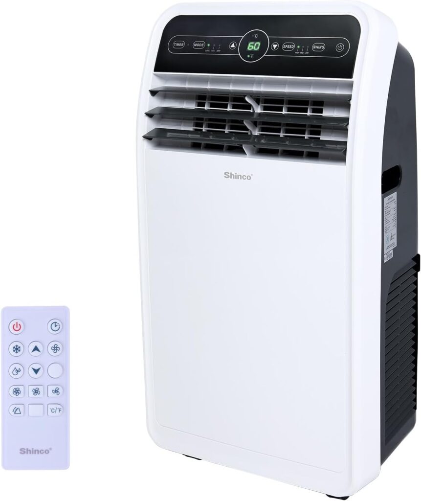 Shinco 12,000 BTU Portable Air Conditioner