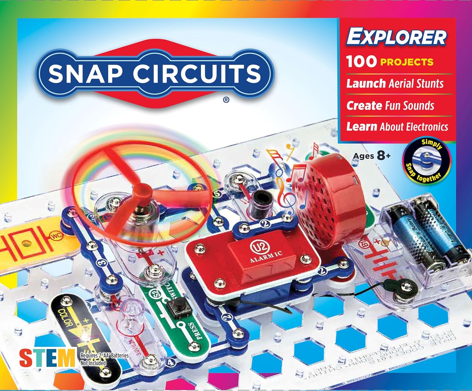 Snap Circuits Jr. SC-100 Electronics Exploration Kit