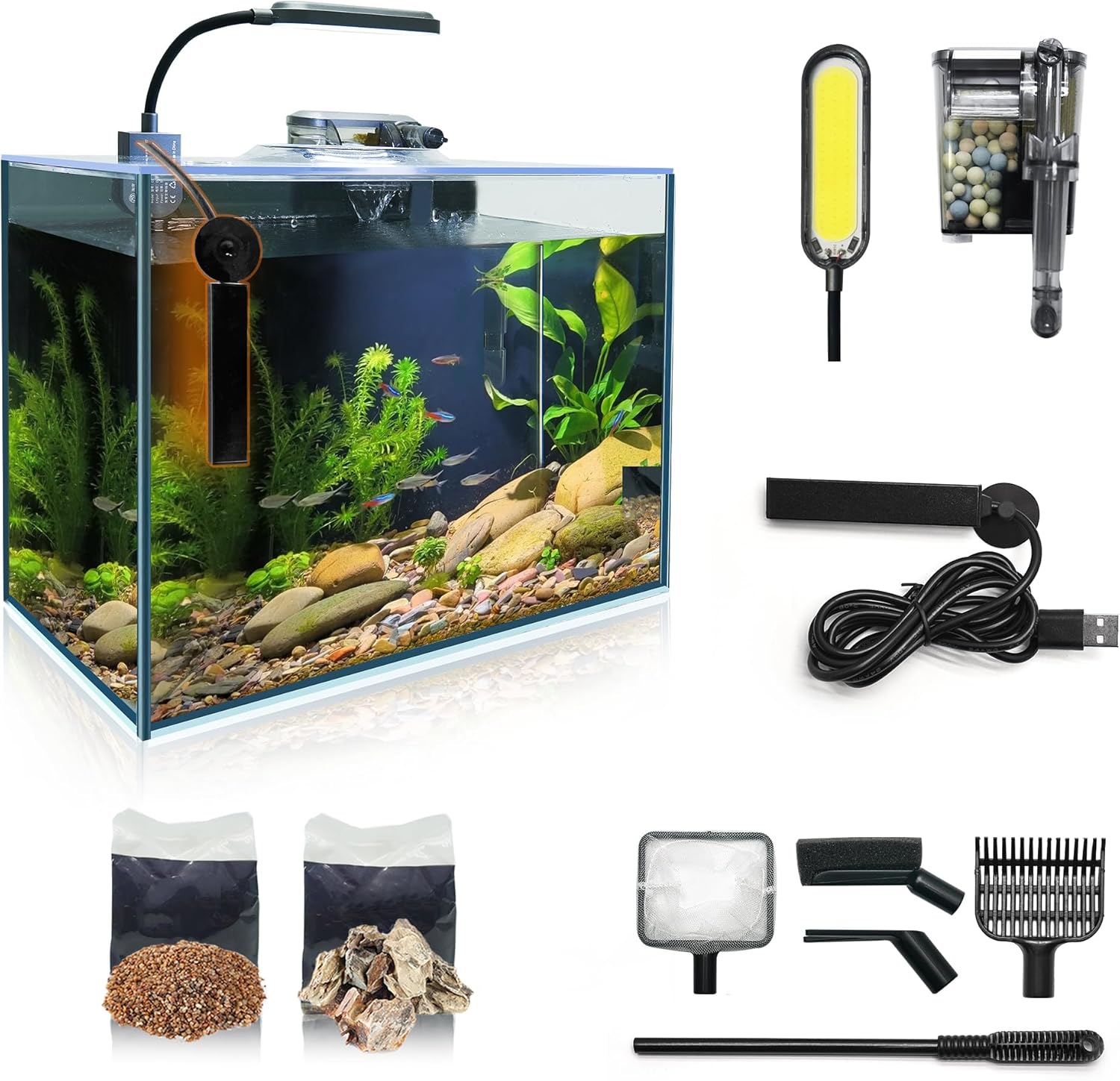 Top Fin Essentials Aquarium Starter Kit