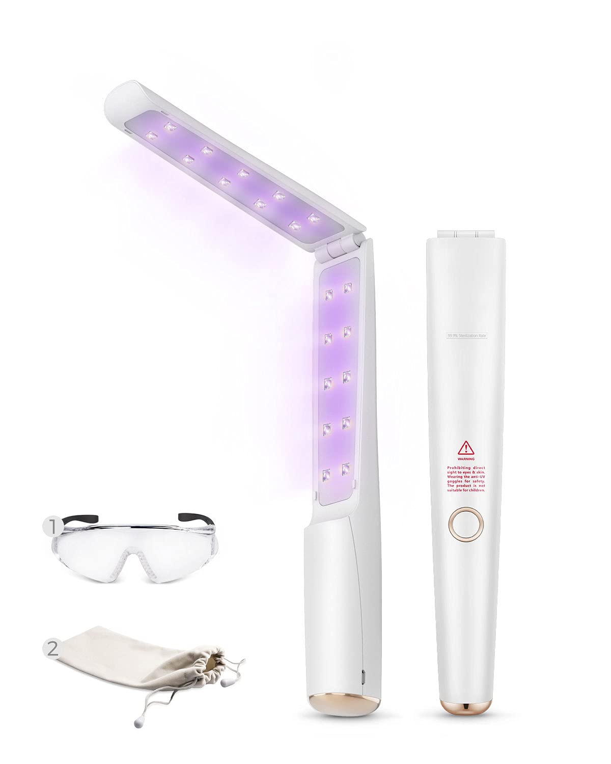 VamsLuna Portable UV Sanitizing Wand